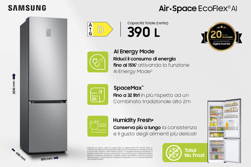 Samsung RB38C776DS9 Freestanding – image 3