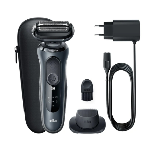 Braun Series 6 61-N1200s Сеточная бритва Триммер Черный