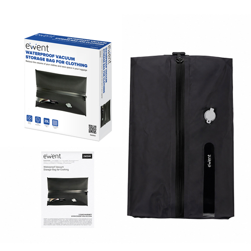 Ewent EW2545 bolsa para almacenar ropa Negro