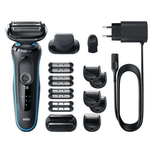 Braun Series 5 51-M1850s Foil shaver Black, Blue – image 5