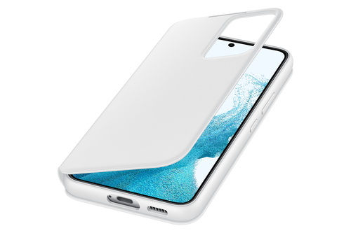 Samsung Galaxy S22 Smart Clear View Cover White – image 4