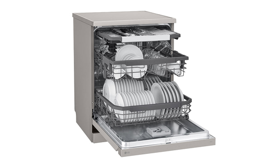 LG DF355FP 60cm Dishwasher in Silver 14 Place Setting C Rated QuadWash - image 5