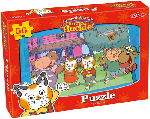 Tactic Richard Scarry Garden Dėlionė 56 vnt Animaciniai filmai