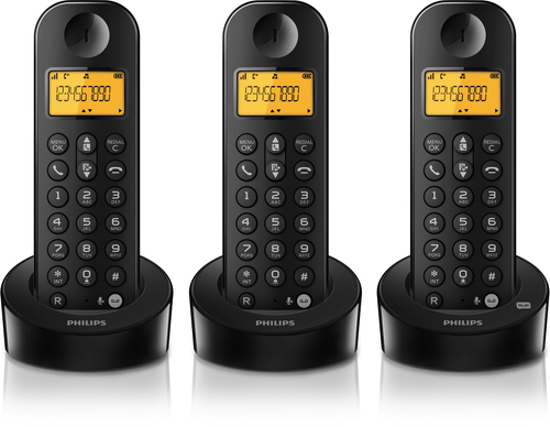 Philips D1253B/38 telephone DECT telephone Caller ID Black – image 2