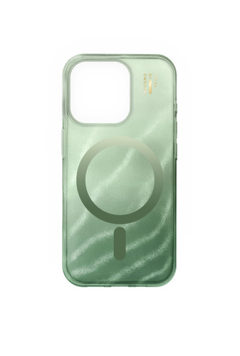 iDeal of Sweden Clear Case MagSafe iPhone 16 Pro Max Sage Green