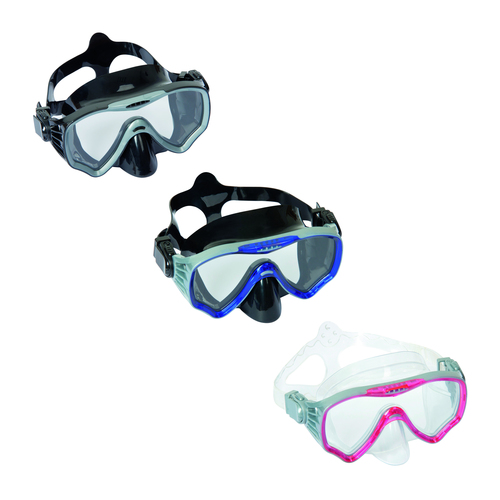 Bestway 22045 akvalangimask Karastatud klaas Must, Sinine, Punane Täiskasvanud