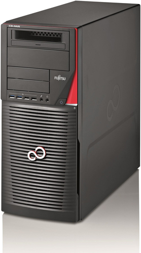 Fujitsu CELSIUS M740 Intel Xeon E5 v4 E5-1620V4 DDR4-SDRAM Tower Tööjaam Must