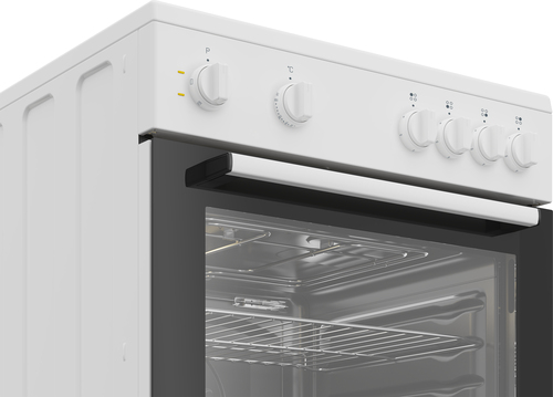 Beko FBS67000WD cooker Freestanding cooker Electric Ceramic hob White – image 3