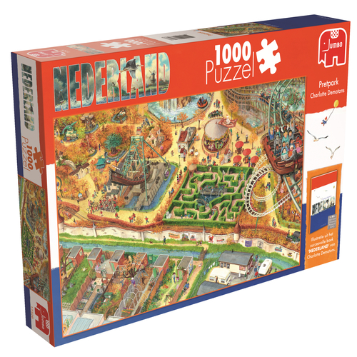 Charlotte Dematons Theme Park 1000 pieces