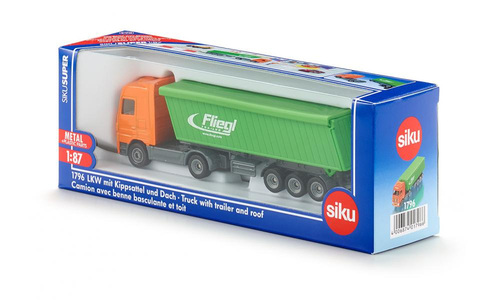 SIKU Super - Vrachtwagen met kipoplegger en dak modelvoertuig, afbeelding 2