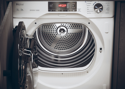 Haier Series 4 Hdbi H7A2TBEX-80 Integrated WiFi-enabled 7 kg Heat Pump Tumble Dryer, White - image 7