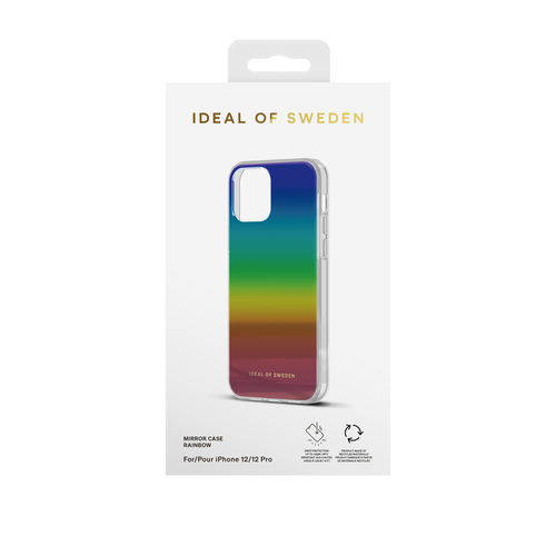 iDeal of Sweden Mirror Case iPhone 12 / 12 Pro Rainbow – image 4