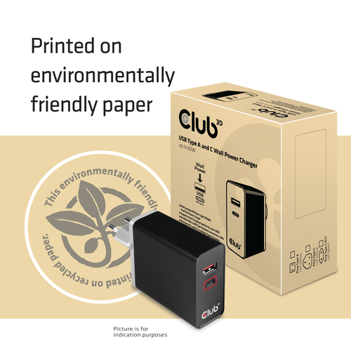 CLUB3D USB Type A and C Dual Power Charger up to – image 9