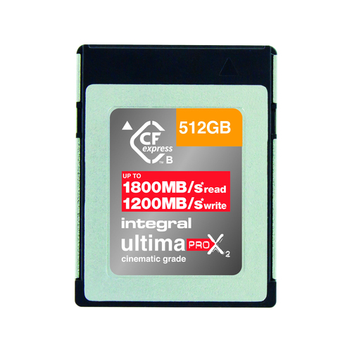 Integral 512GB CFEXPRESS CARD TYPE B 2.0 UP TO R-1800 W-1200 MBS SUSTAINED WRITE - 900MBS CINEMATIC GRADE 8K RAW and 4K 120FPS – image 2