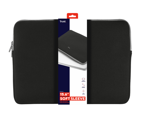 Trust Primo Soft Sleeve for 15.6 Inch laptops black, afbeelding 5