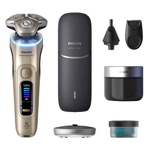Philips Series i9000 Prestige Ultra XP9403/49 men's shaver Rotation shaver Trimmer Gold