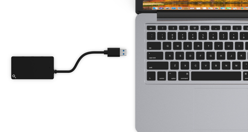 IOPLEE HPG-HC34A interface hub USB 3.2 Gen 1 (3.1 Gen 1) Type-A 5000 Mbit/s Black – image 3