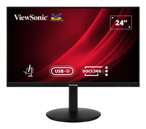 ViewSonic VG2409U-2 Ergonomische Docking Monitor ledmonitor