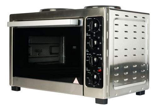 WLA 38OVS1000CRL cooker Tabletop cooker Electric Ceramic hob Stainless steel – image 2