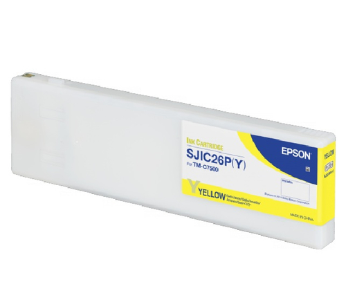 C33S020617 CARTUCHO EPSON AMARILLO TM-C7500 C33S020617