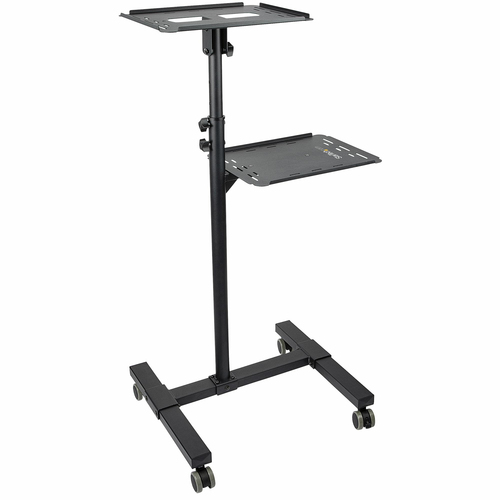 STARTECH.COM MOBILE PROJECTOR AND LAPTOP STAND/CART W/LOCKABLE WHEELS, 5 YR