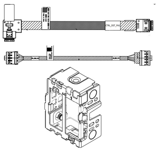 DELL BOSS N1 Cables for R6615 CI