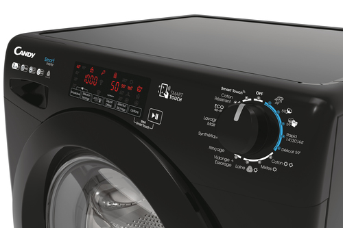 Candy Smart Inverter CSW475TWMBBE-47 washer dryer Freestanding Front-load Black – image 5