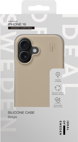 iDeal of Sweden Silicone Case MagSafe iPhone 16 Perfect Beige – image 5
