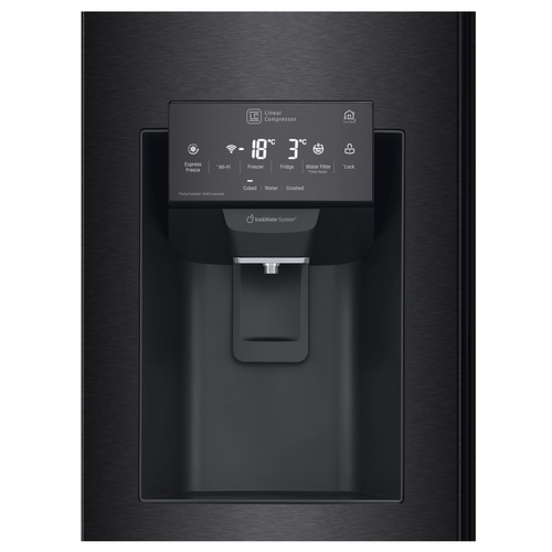 LG GML844MC7E side-by-side refrigerator Freestanding – image 3