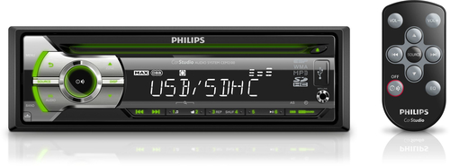 Philips CarStudio CEM2100/51 car media receiver Black – image 2