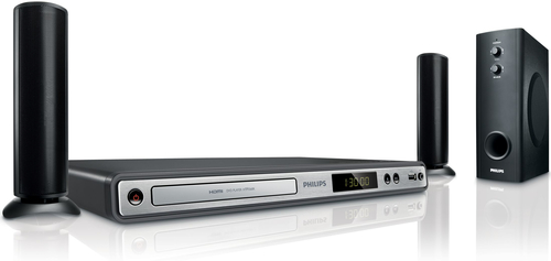 Philips HTP3560K/93 home cinema system Black, Silver