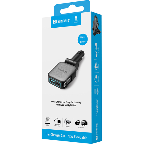 Sandberg Car Charger 3in1 – image 7