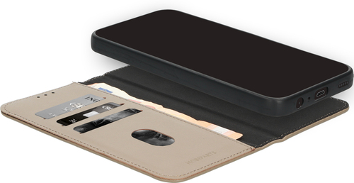 Mobiparts Leather 2 in 1 Wallet Case Apple iPhone 16 Taupe – image 3