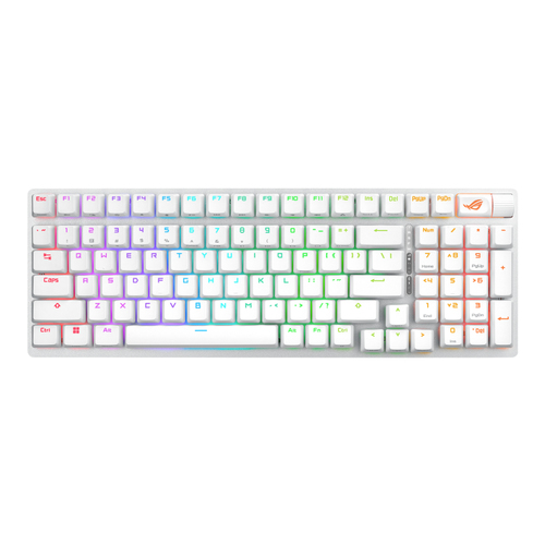 Asus Rog Strix Scope II 96 Mechanical Rgb Wireless Gaming Keyboard White - image 1