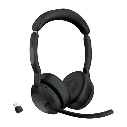 Jabra Evolve2 55 Link 380 USB-C UC Stereo Headset - image 1