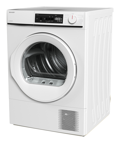 Sharp KD-NHA8S6GWE tumble dryer Freestanding Front-load – image 2