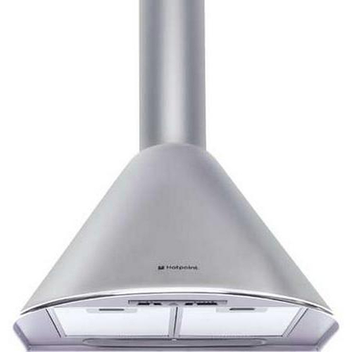 Hotpoint HR62X cooker hood Wall-mounted Silver