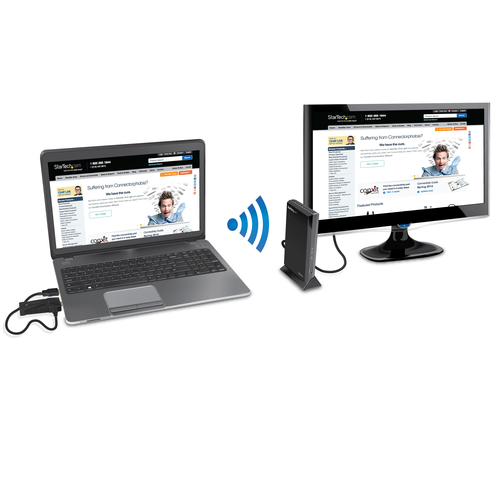 StarTech.com HDMI Wireless Video Extender Kit w/ Portable Transmitter for Ultrabooks and Laptops – 50ft – image 8