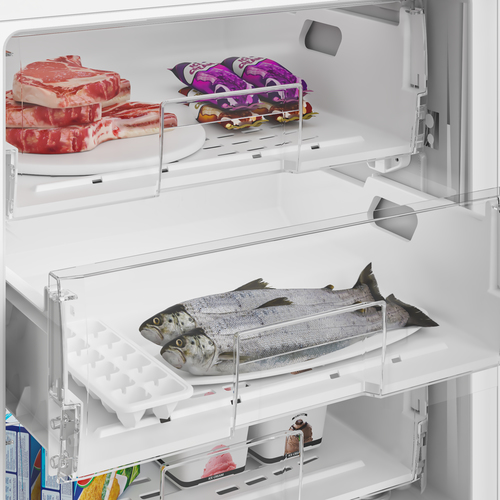 Beko BSF4682 Integrated Under Counter Freezer with Fixed Door Hinge Kit - E Rated, White - image 6