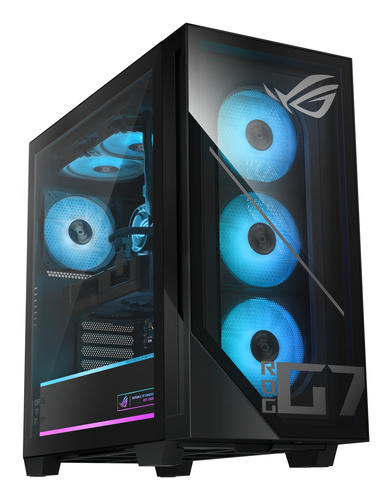 ASUS ROG G700 GM700TZ-R9800X033W AMD Ryzen™ 7 9800X3D 32 GB DDR5-SDRAM 2 TB Твердотельный накопитель (SSD) NVIDIA GeForce RTX 5080 Windows 11 Home Tower ПК Черный