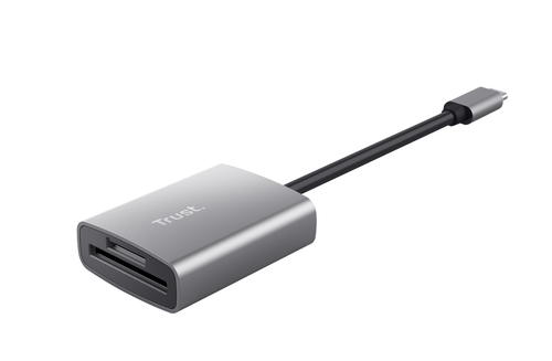 Trust Dalyx Snelle USB-kaartlezer van aluminium