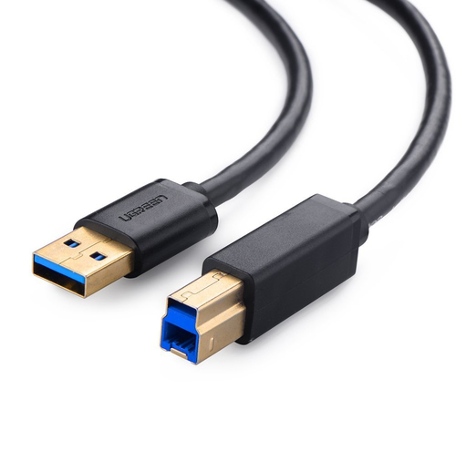 Cable USB-A 30 macho a USB-B macho / Ideal para Impresora Escáner Pianos Barras de sonido etc / Plug Play / Compatibilidad Universal / 2 metros 10372 - 10372