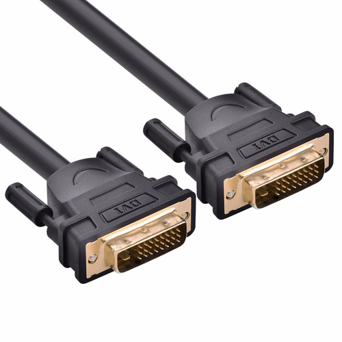 11608 CABLE UGREEN DVI241MACHO A MACHO 5M NEGRO 11608