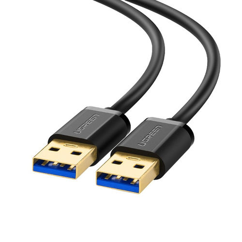 Cable USB-A 30 a USB-A 30 / 1 Metro / Macho a Macho / Conector Niquelado / Núcleo de Cobre Estañado / Blindaje Múltiple / Velocidad 5Gbps / No Requiere Controlador / Compatible con USB20 Y USB 11 10370 - 10370