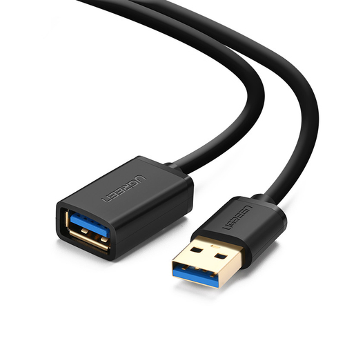 Ugreen 10373P USB kabelis 2 m USB A Juoda
