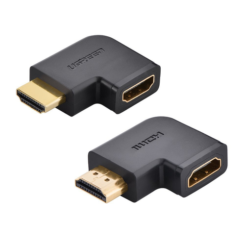 Ugreen 20539P kaabli soomuutja HDMI Must