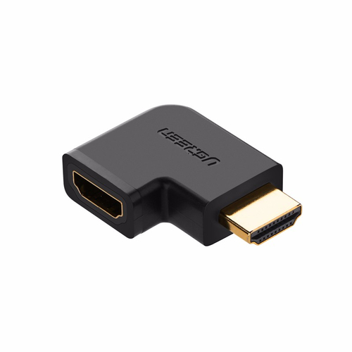 20112 Adaptador HDMI Tipo L Macho a Hembra / Hacia Abajo / HDMI 20 4K60Hz / Proporciona Flexibilidad Sin Doblar los Cables HDMI 20112