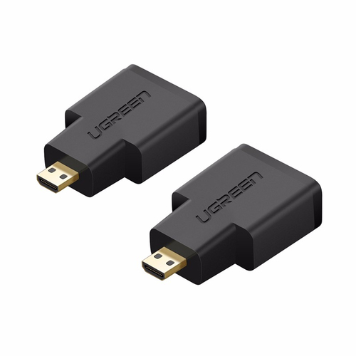 Ugreen 20106P kaabli soomuutja Micro HDM HDMI Must