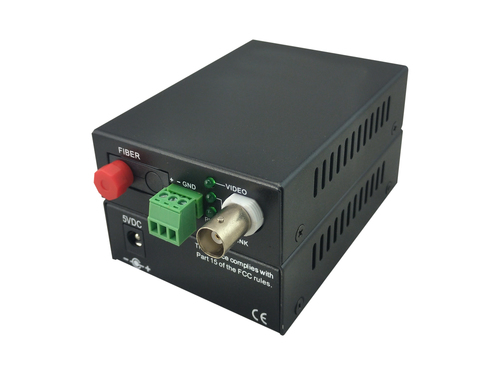 LevelOne 1-Channel BNC over Fiber Optic Extender Kit, 20km – image 3