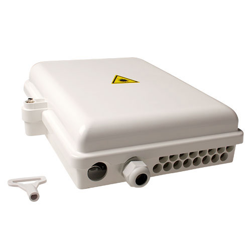 ACT Fiber mounting box unloaded, 16 poorts